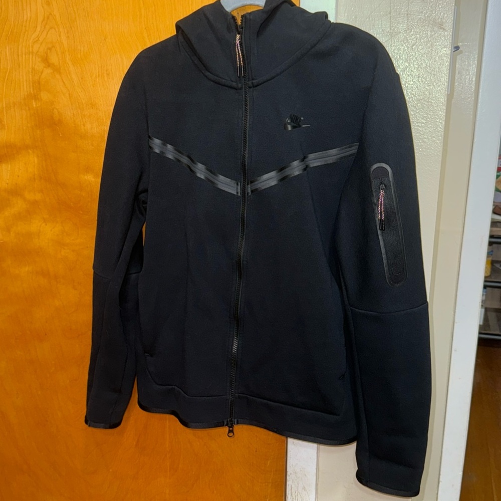 Nike Tech Black Full-Zip  Hoodie